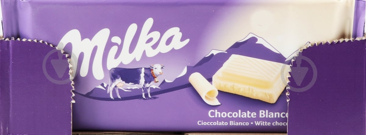 Шоколад Milka белый 100 г (7622210999634) - фото 2