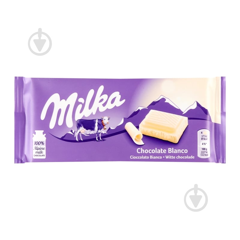 Шоколад Milka белый 100 г (7622210999634) - фото 3