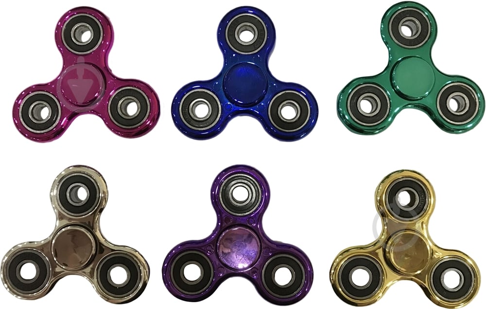 Игрушка-антистресс HGL Shine Spinner в ассортименте - фото 1
