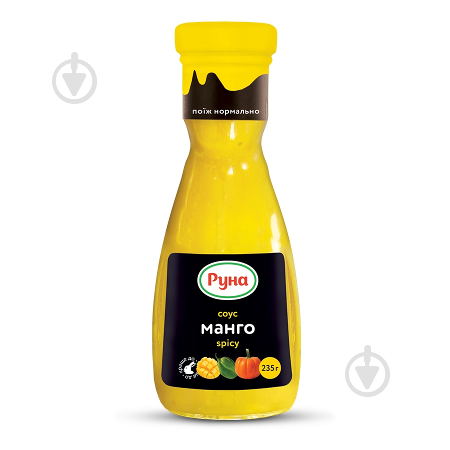 Соус Руна Манго Spicy 235 г - фото 1 Соус Руна Манго Spicy 235 г - фото 1