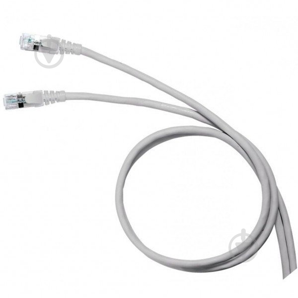 Патч-корд Legrand САТ 5e UTP 3 м серый - фото 1