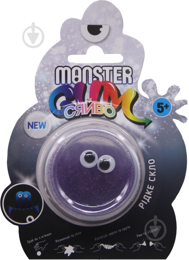 Іграшка Monster Gum Рідке скло в асортименті - фото 7 Іграшка Monster Gum Рідке скло в асортименті - фото 7