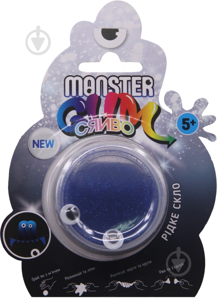 Іграшка Monster Gum Рідке скло в асортименті - фото 6 Іграшка Monster Gum Рідке скло в асортименті - фото 6