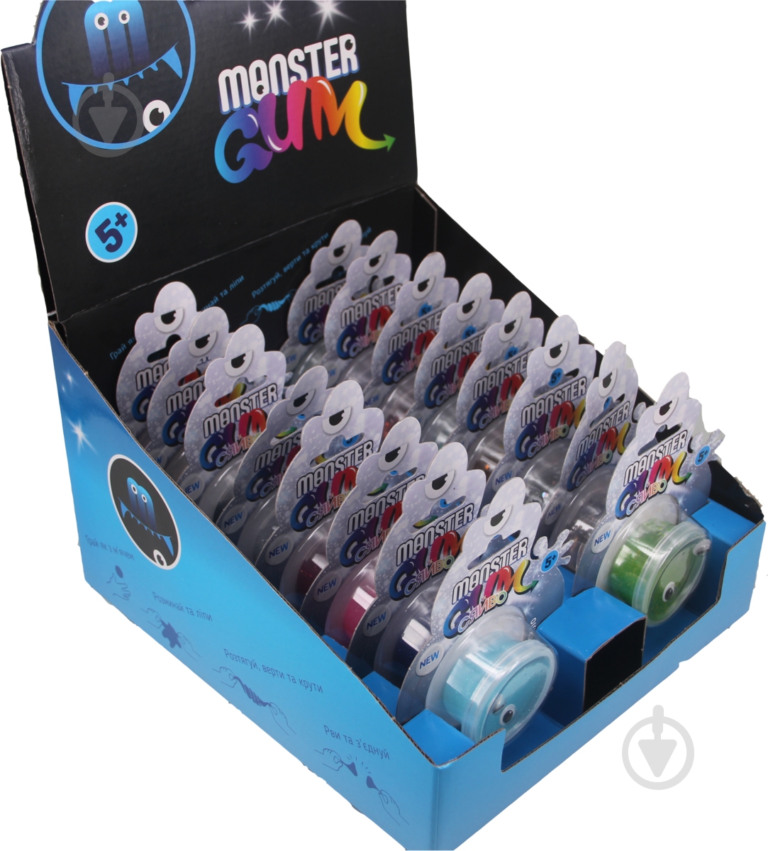 Іграшка Monster Gum Рідке скло в асортименті - фото 12 Іграшка Monster Gum Рідке скло в асортименті - фото 12