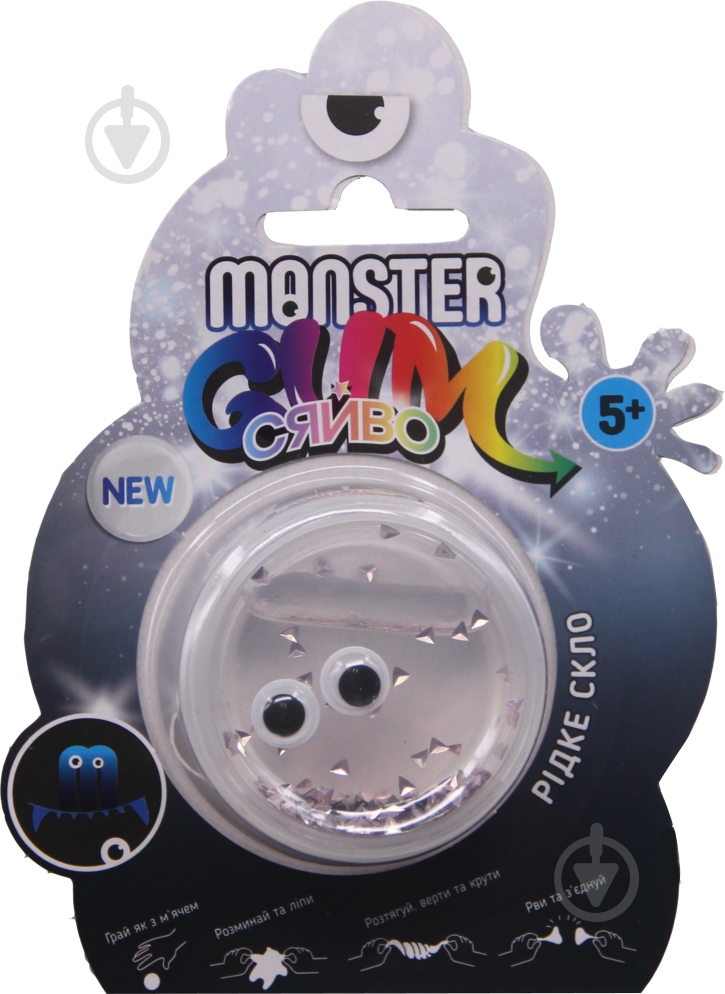 Іграшка Monster Gum Рідке скло в асортименті - фото 8 Іграшка Monster Gum Рідке скло в асортименті - фото 8