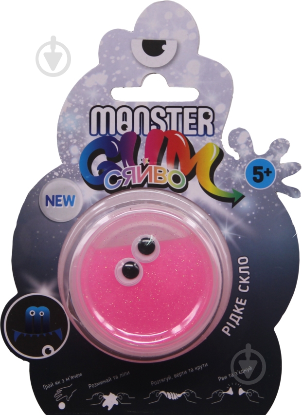 Іграшка Monster Gum Рідке скло в асортименті - фото 3 Іграшка Monster Gum Рідке скло в асортименті - фото 3