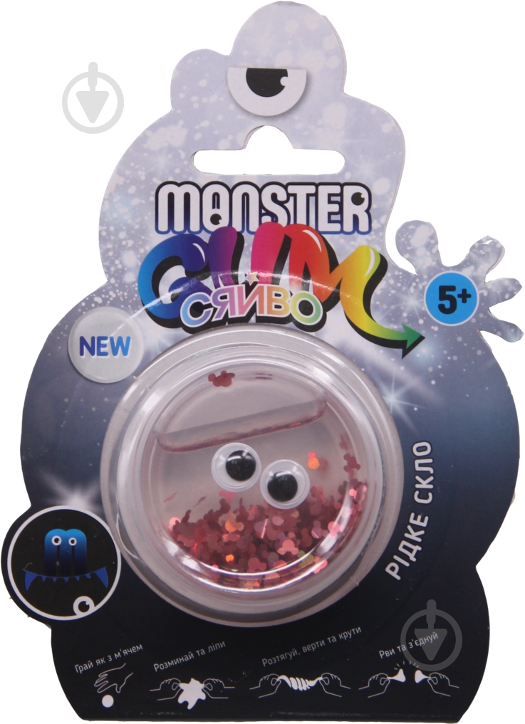 Іграшка Monster Gum Рідке скло в асортименті - фото 11 Іграшка Monster Gum Рідке скло в асортименті - фото 11