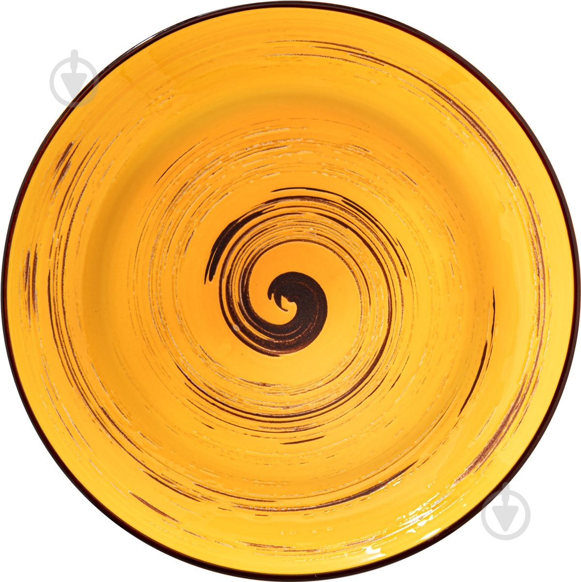 Тарілка для супу Wilmax Spiral Yellow 25,5 см 350 мл WL-669427/A - фото 1 Тарілка для супу Wilmax Spiral Yellow 25,5 см 350 мл WL-669427/A - фото 1