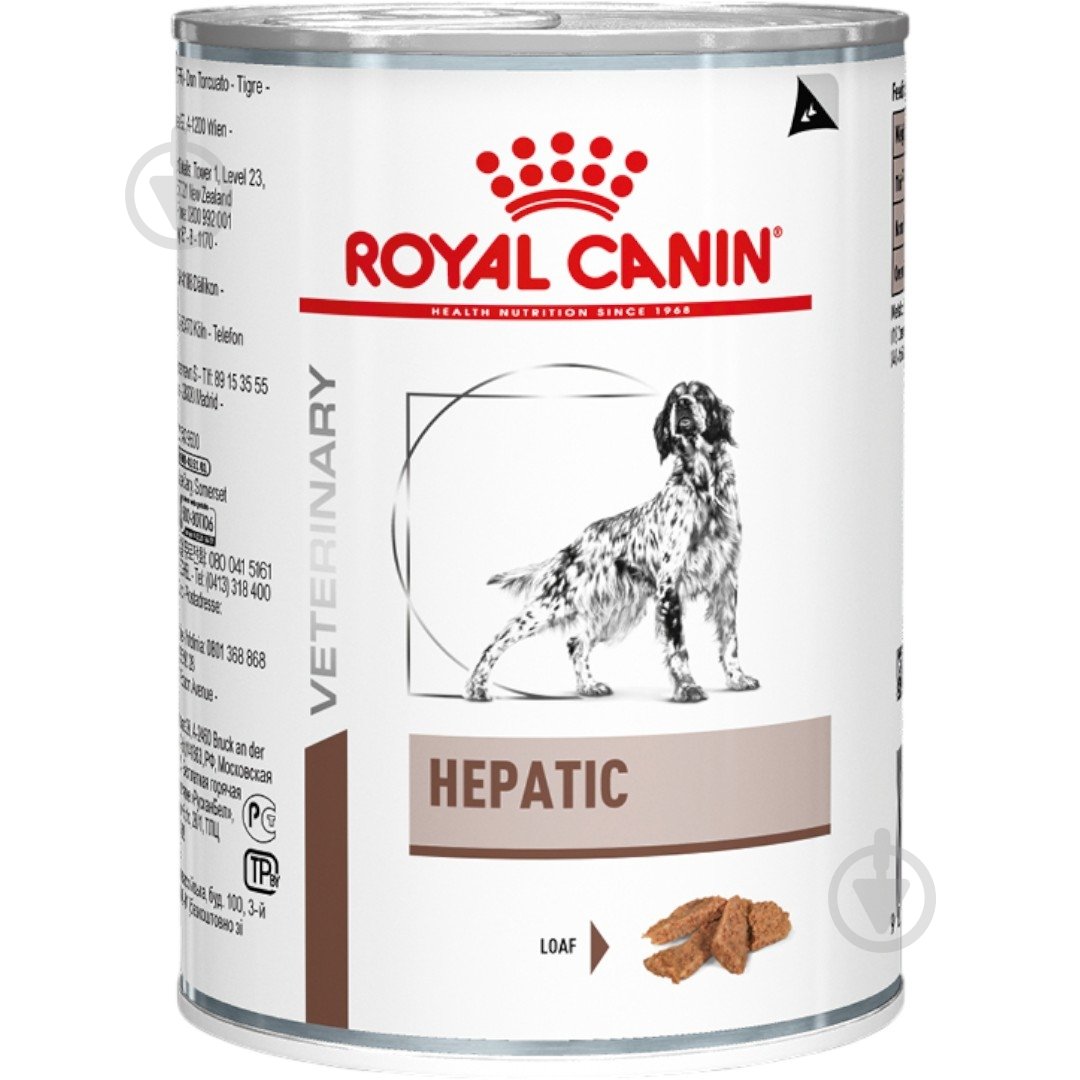 Консерва Royal Canin V.D. для собак Hepatic loaf ж/б 10+2 420 г - фото 1 Консерва Royal Canin V.D. для собак Hepatic loaf ж/б 10+2 420 г - фото 1