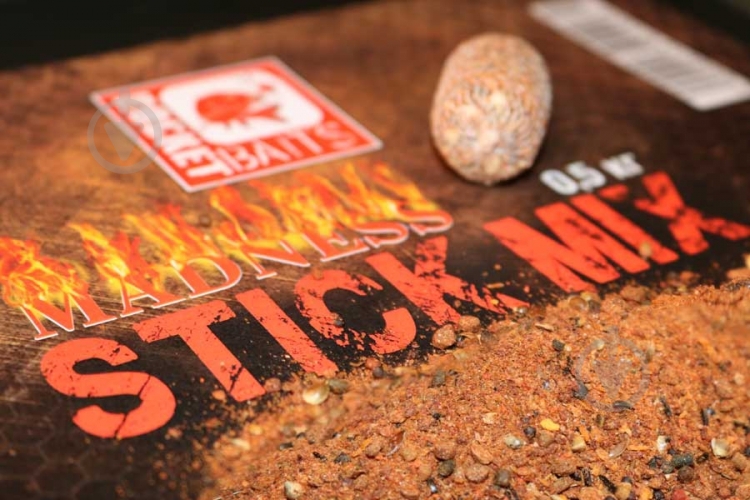 Прикормка Rocket Baits Stick MIX MADNESS 500 г кальмар - фото 1 Прикормка Rocket Baits Stick MIX MADNESS 500 г кальмар - фото 1