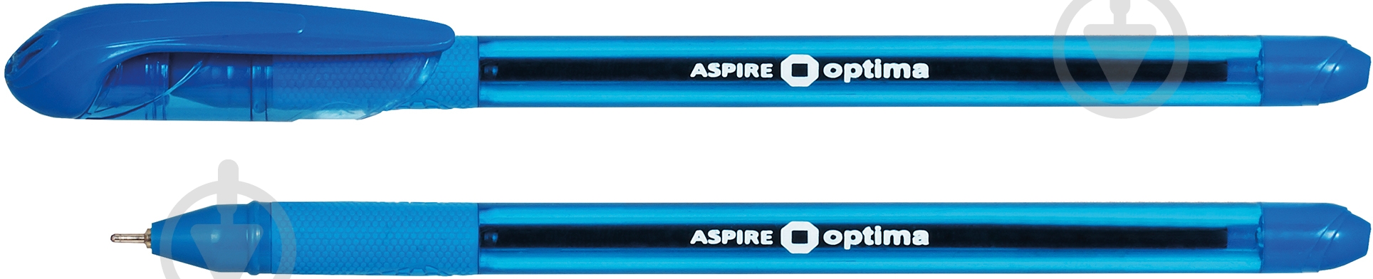 Ручка масляная Optima Aspire O15656-02 - фото 1 Ручка масляная Optima Aspire O15656-02 - фото 1