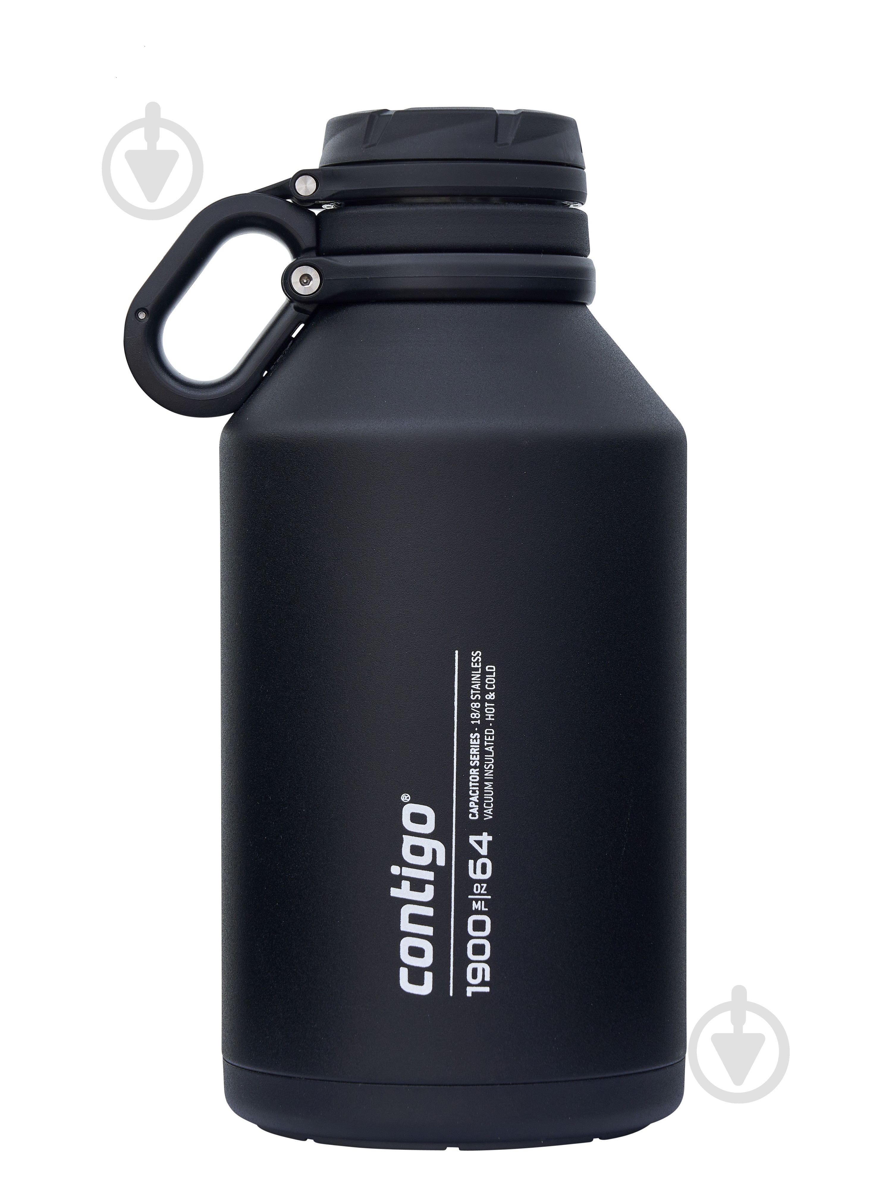Термопляшка Contigo Grand 1,9 л чорна - фото 1 Термопляшка Contigo Grand 1,9 л чорна - фото 1