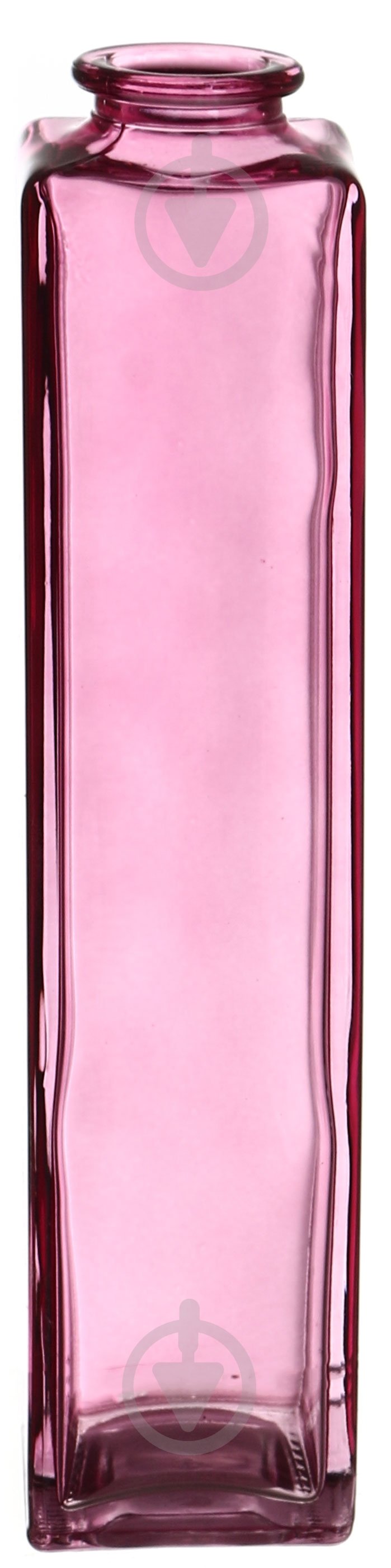 Ваза стеклянная Trend Glass 24,5 см розовый pink - фото 2