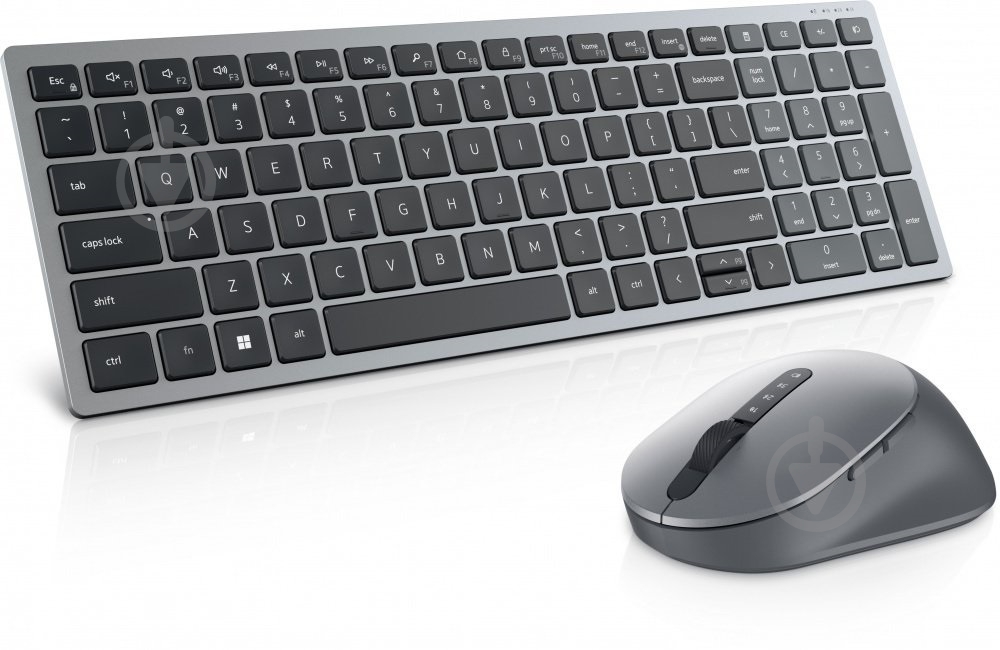 Клавиатура Dell Compact Multi-Device Wireless Keyboard - KB740 (580-AKOZ) grey - фото 7 Клавиатура Dell Compact Multi-Device Wireless Keyboard - KB740 (580-AKOZ) grey - фото 7