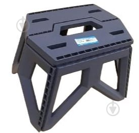 Табурет раскладной малый серый - фото 1