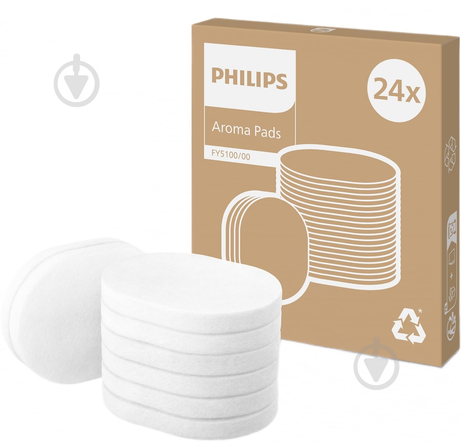 Ватки для эфирных масел Philips FY5100/00 (для HU1510/HU5710/CX5535) - фото 4 Ватки для эфирных масел Philips FY5100/00 (для HU1510/HU5710/CX5535) - фото 4