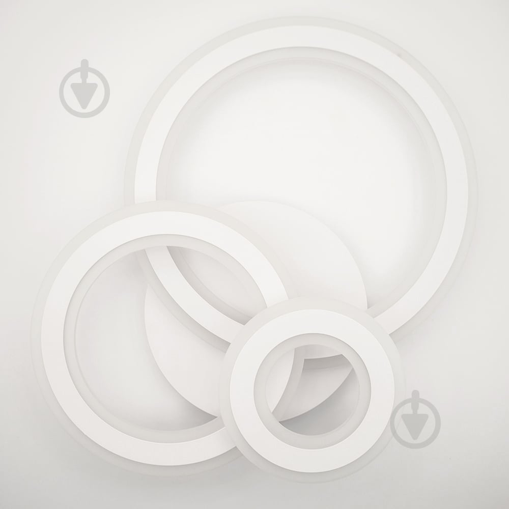 Люстра светодиодная Luminaria R700/600 108 Вт LED-модуль белый матовый TRIPLEX ROUND 108W R - фото 9