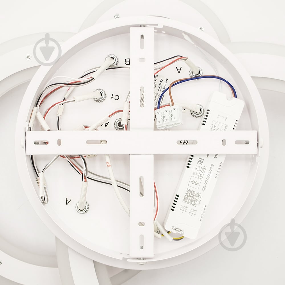 Люстра светодиодная Luminaria R700/600 108 Вт LED-модуль белый матовый TRIPLEX ROUND 108W R - фото 11