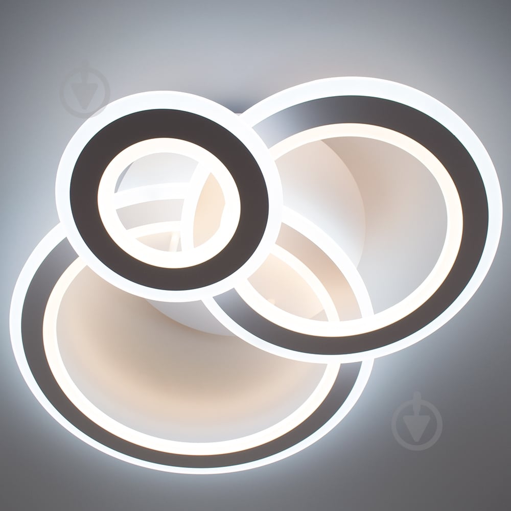 Люстра светодиодная Luminaria R700/600 108 Вт LED-модуль белый матовый TRIPLEX ROUND 108W R - фото 3