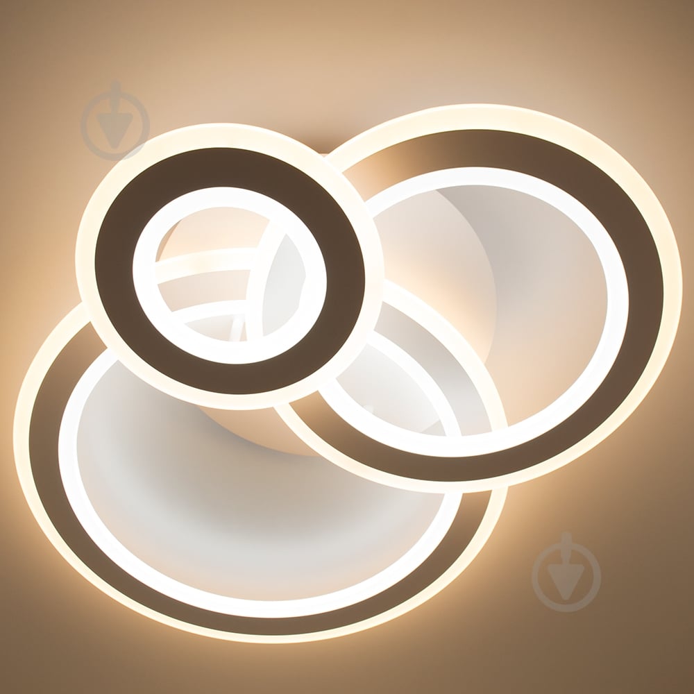 Люстра светодиодная Luminaria R700/600 108 Вт LED-модуль белый матовый TRIPLEX ROUND 108W R - фото 2