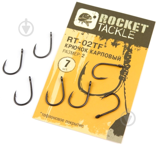 Крючки Rocket Baits RT-02TF №1 7 шт. - фото 1