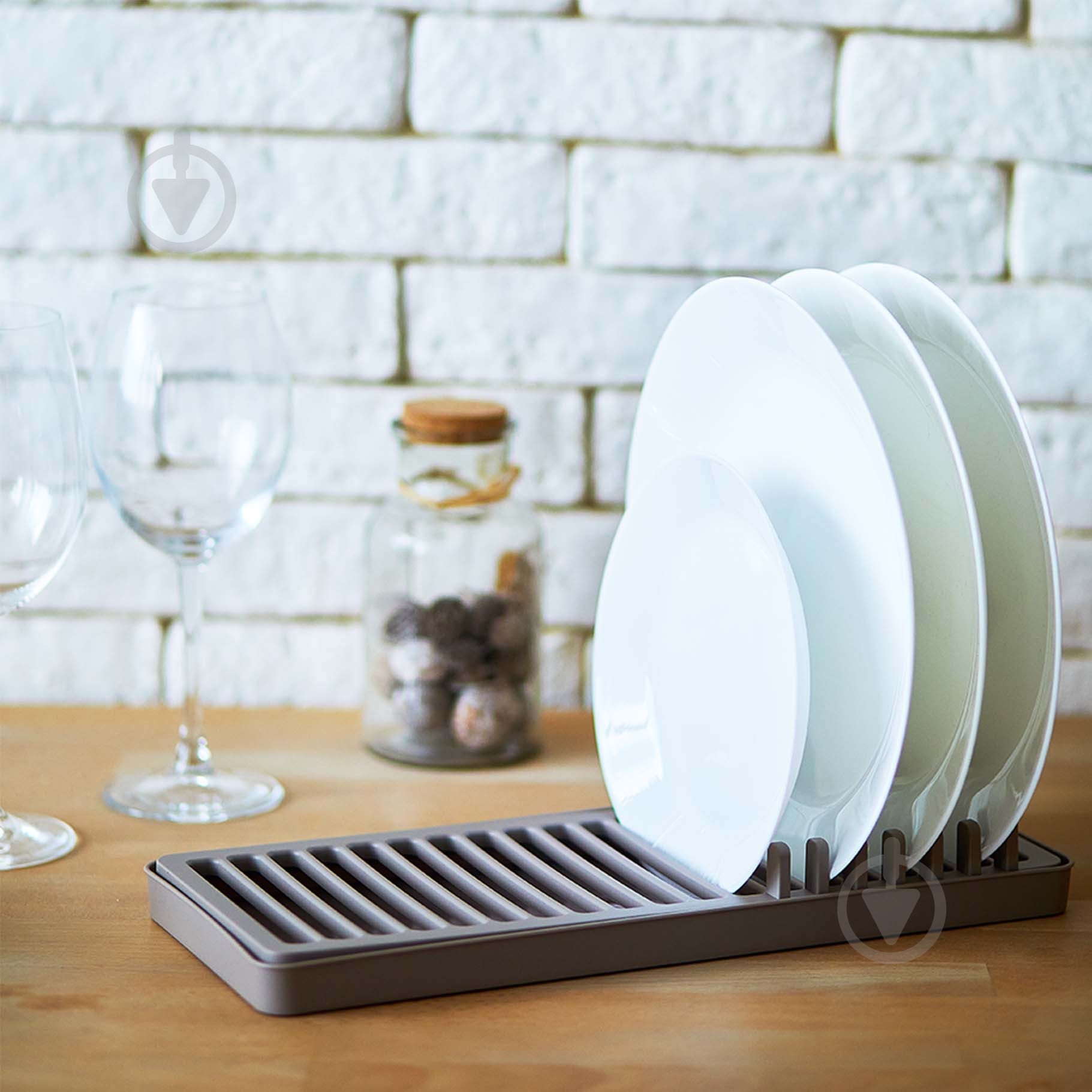 Сушилка для посуды Алеана Мини 36,5х15,5х4,5 см - фото 2