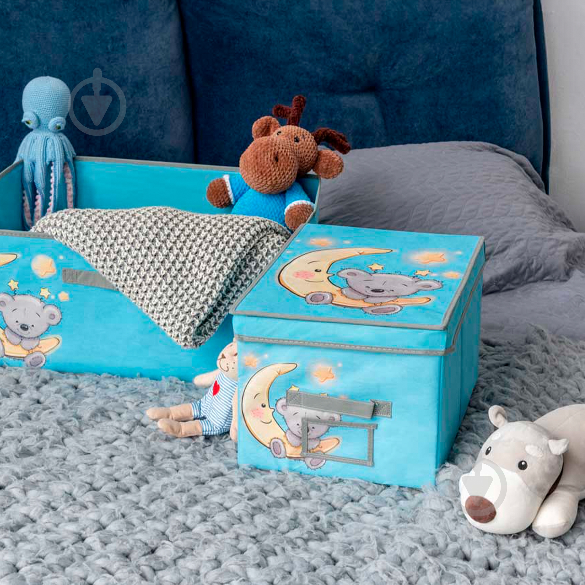 Короб для зберігання складаний Handy Home UC-102 Ведмедик 250x400x300 мм - фото 4