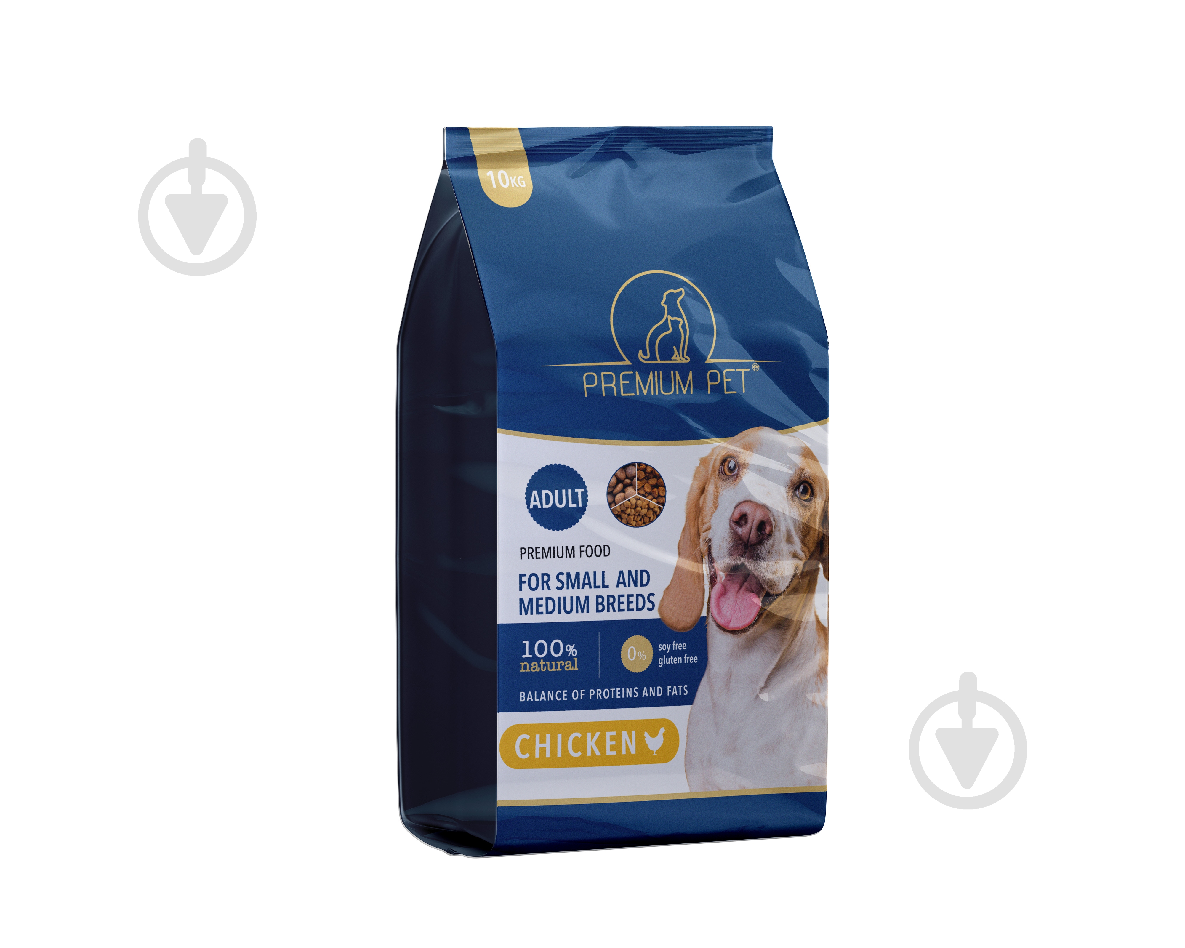Корм сухой Premium Pet с курицей 10 кг - фото 1 Корм сухой Premium Pet с курицей 10 кг - фото 1