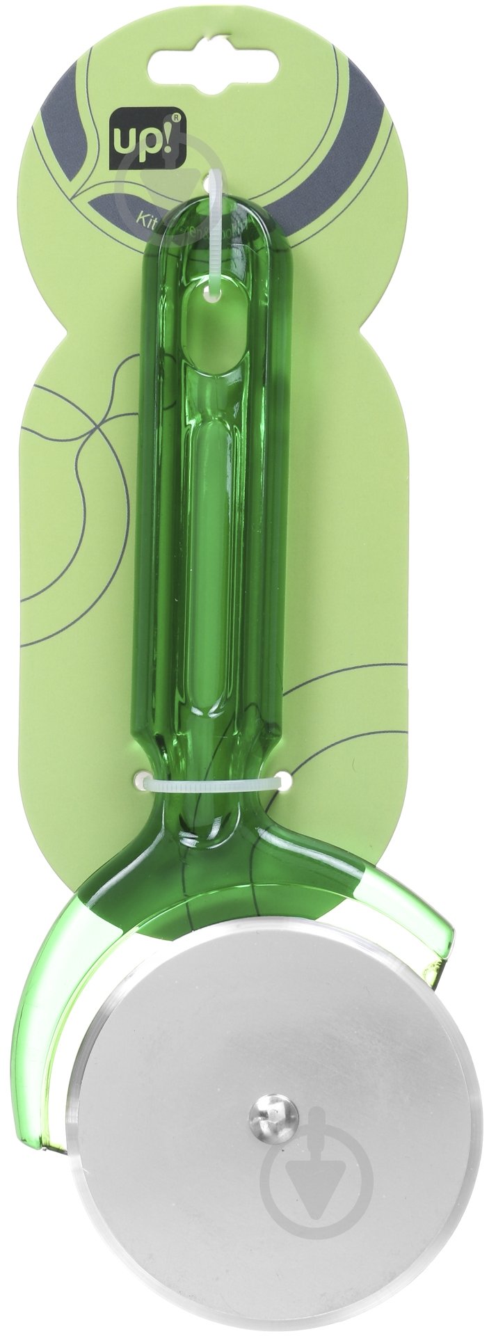 Нож для пиццы UP! (Underprice) зеленый - фото 3