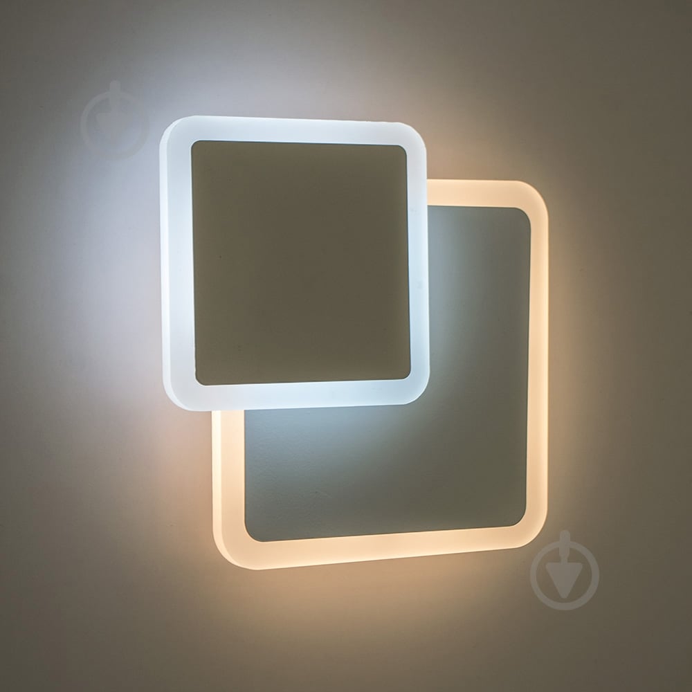 Светильник настенный Luminaria LED бра 12 Вт белый GEOMETRIA SQUARE 12W - фото 3