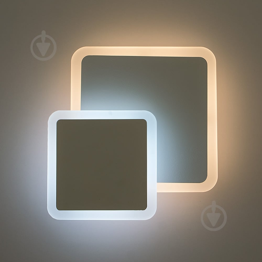 Светильник настенный Luminaria LED бра 12 Вт белый GEOMETRIA SQUARE 12W - фото 6