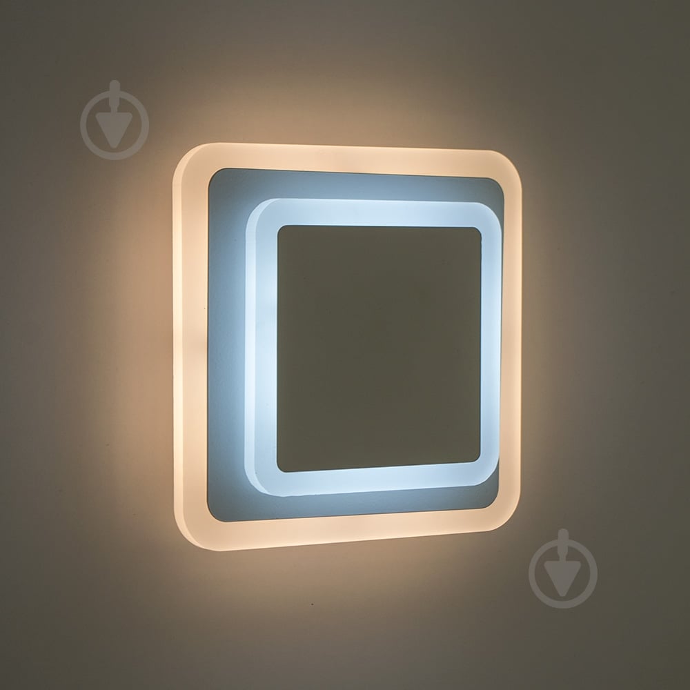 Светильник настенный Luminaria LED бра 12 Вт белый GEOMETRIA SQUARE 12W - фото 4