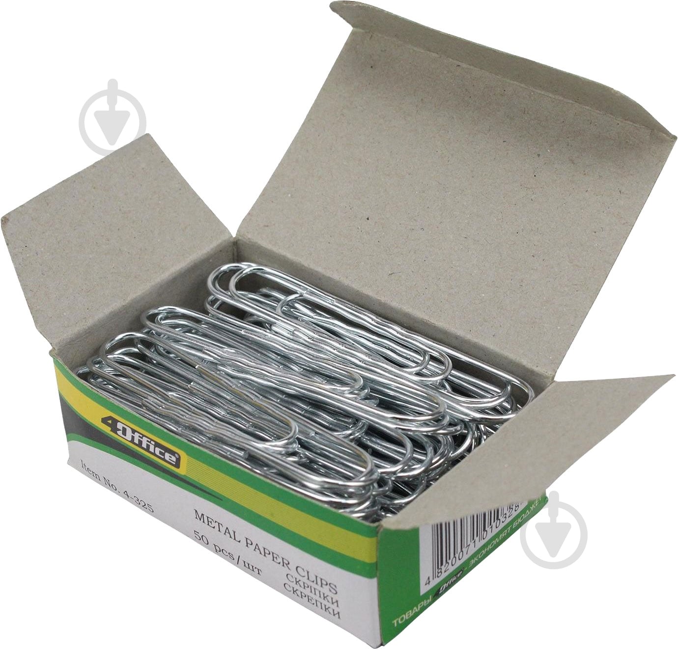Скрепки 78 мм 50 шт. 4-325 4Office - фото 2