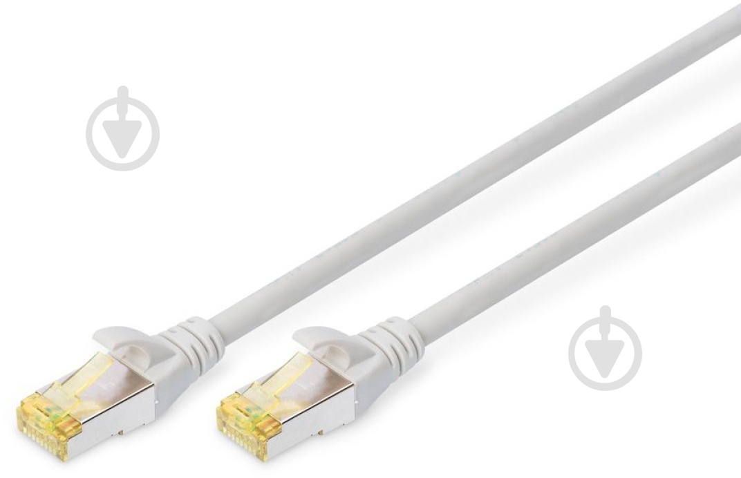 Патч-корд Digitus CAT 6a S-FTP 7 м серый - фото 1 Патч-корд Digitus CAT 6a S-FTP 7 м серый - фото 1
