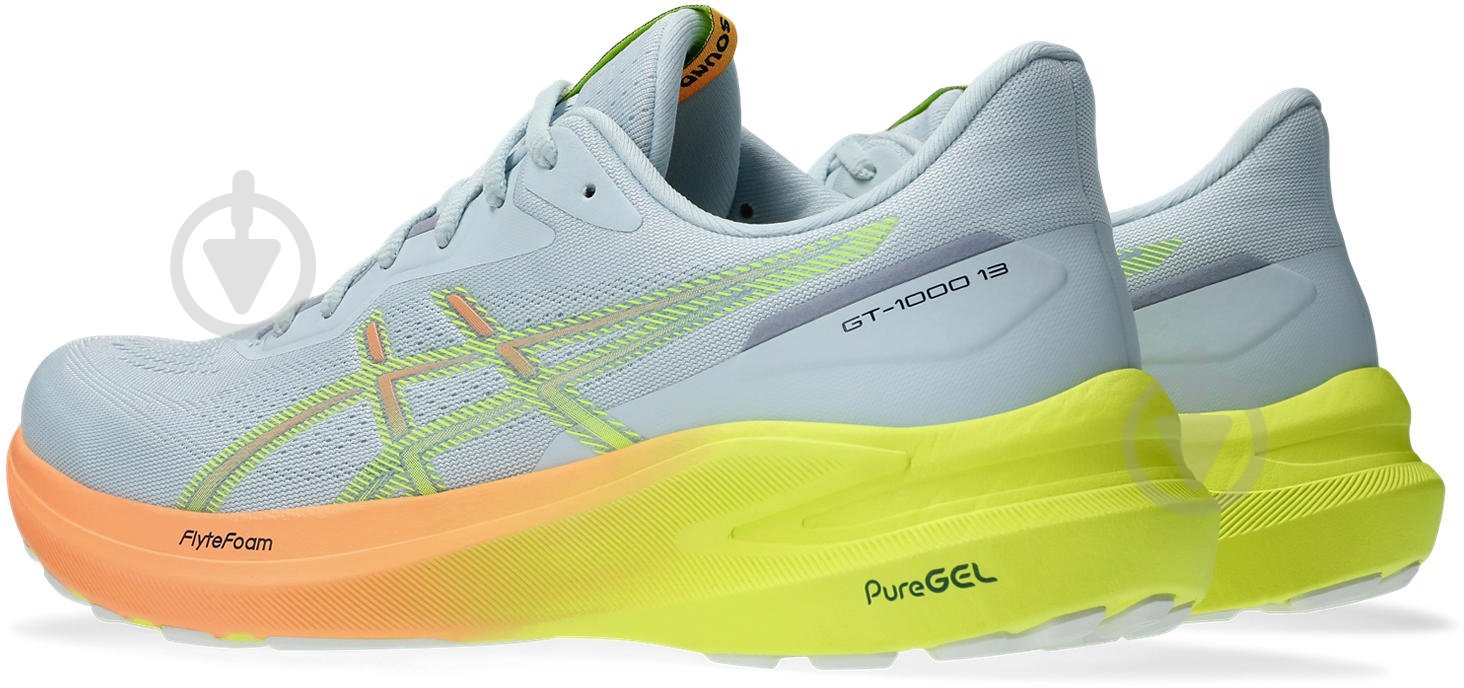 Кроссовки мужские Asics GT-1000 13 PARIS 1011B952-750 р.42 серые - фото 5