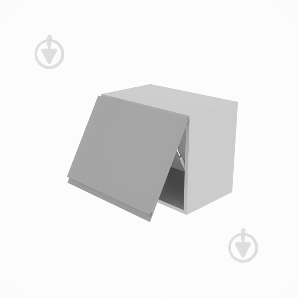 Шкаф Влада (50 Окап) серый бархат/пепельный Світ Меблів - фото 2