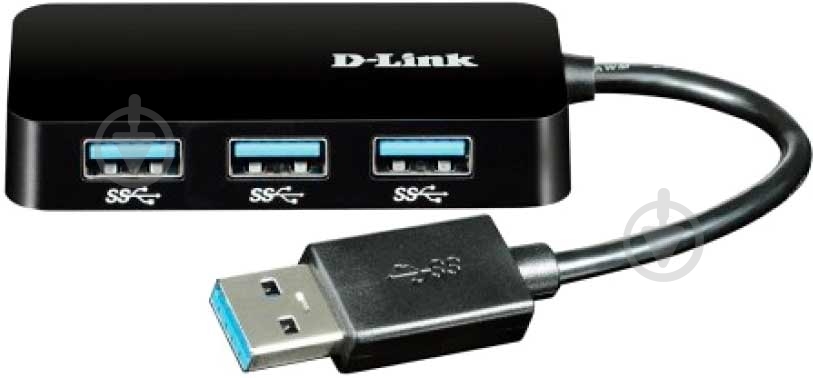 Концентратор D-Link 4xUSB3.0 USB3.0 (DUB-1341) - фото 1
