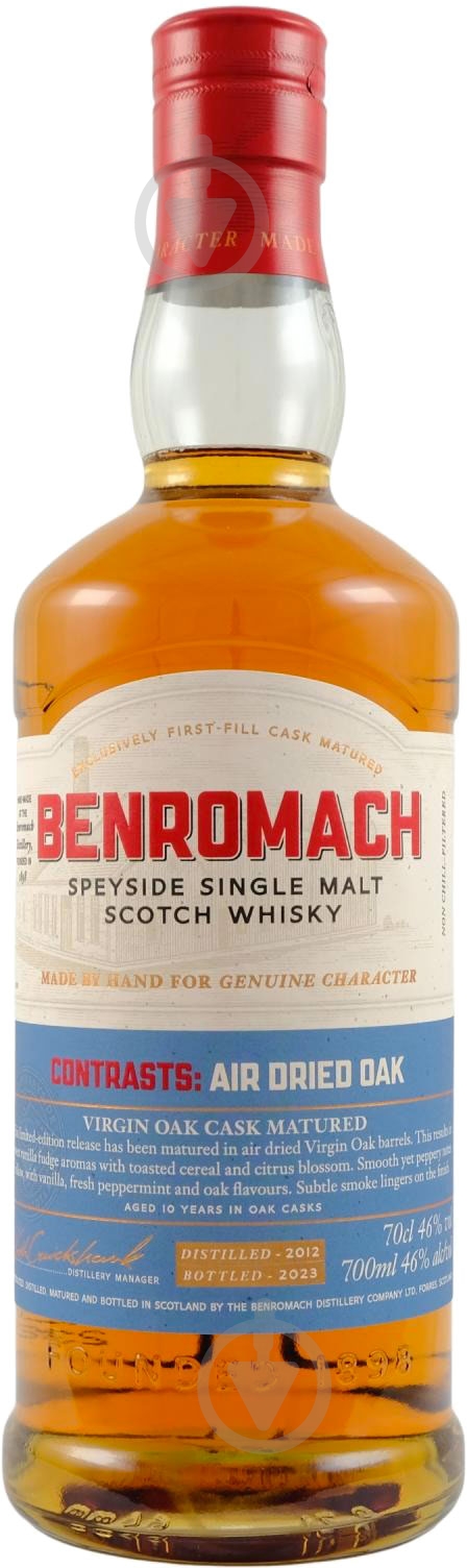 Виски Benromach Virgin Oak Air Dried 0,7 л - фото 2
