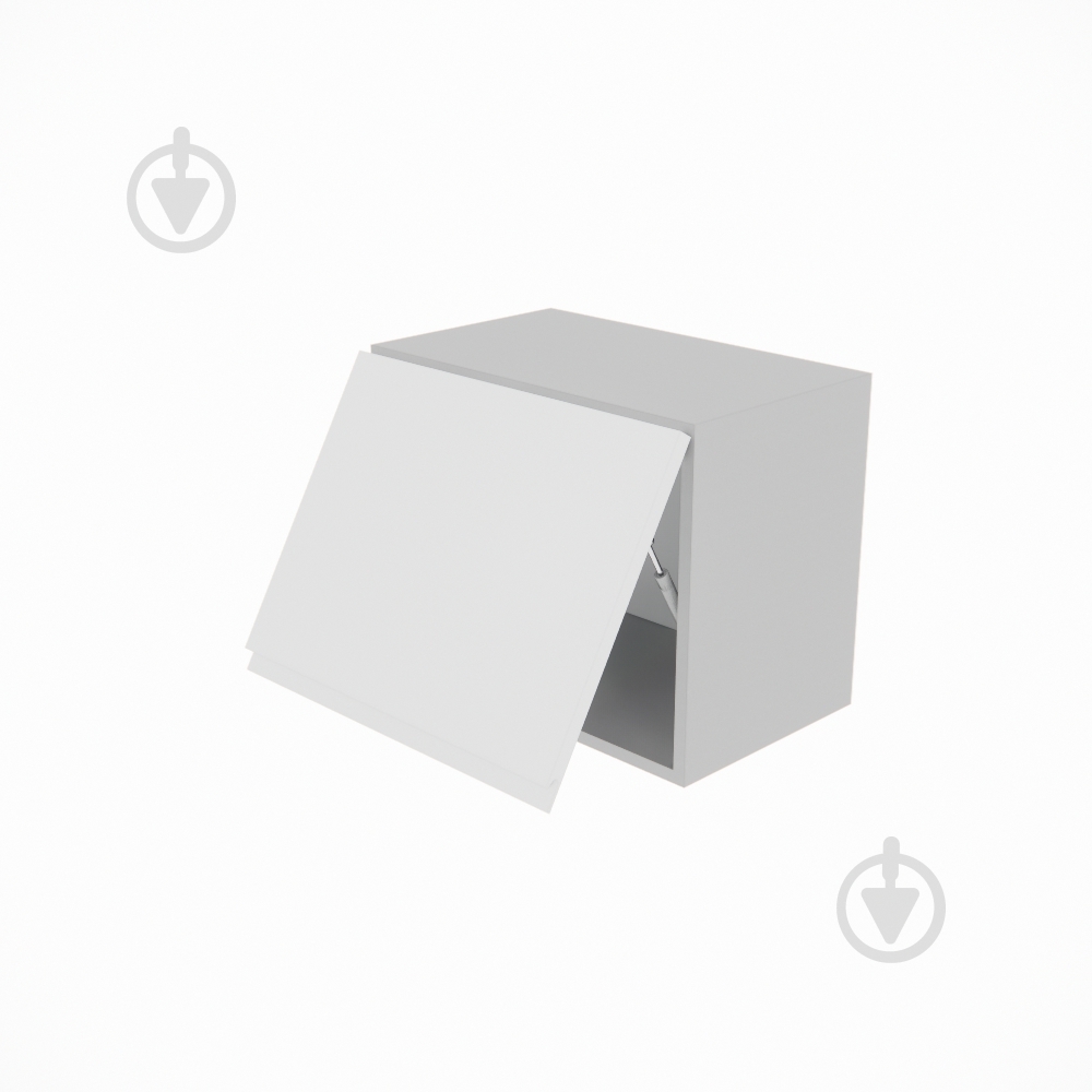 Шкаф Влада (50 Окап) белый шелк/пепельный Світ Меблів - фото 2 Шкаф Влада (50 Окап) белый шелк/пепельный Світ Меблів - фото 2