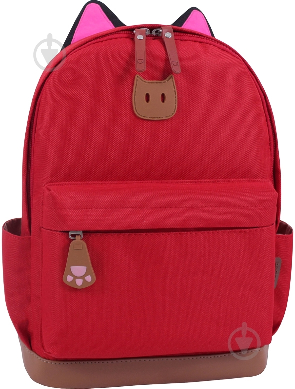 Рюкзак Bagland Ears красный - фото 1