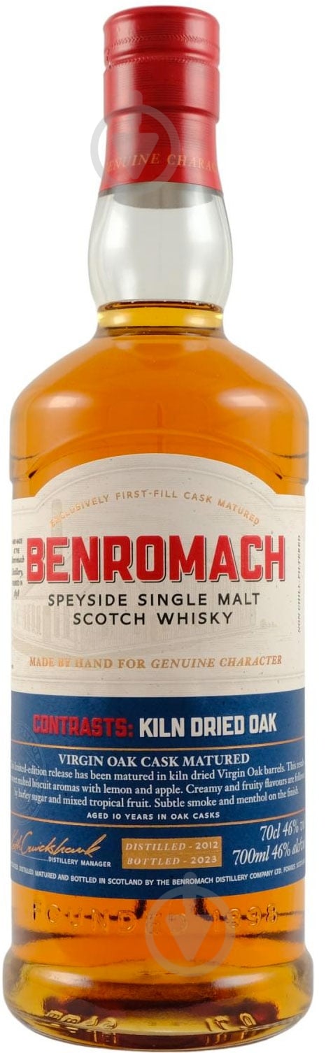 Виски Benromach Virgin Oak Kiln Dried 0,7 л - фото 2