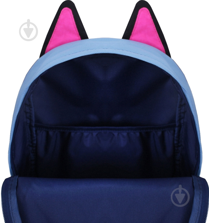 Рюкзак Bagland Ears голубой - фото 4 Рюкзак Bagland Ears голубой - фото 4