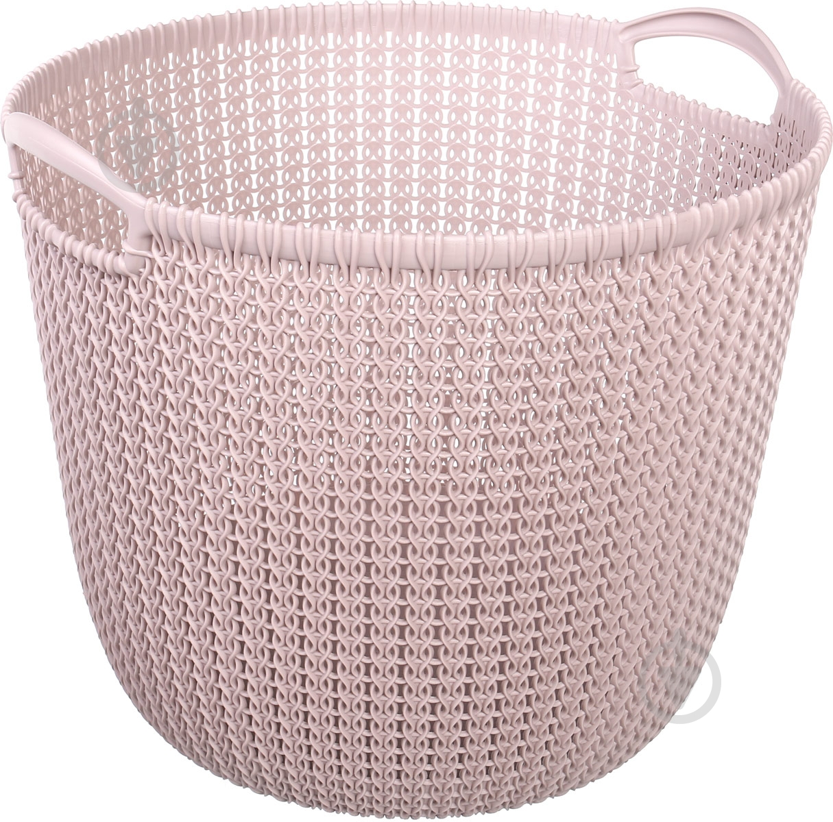 Контейнер для хранения для белья Curver 240376 KNIT пудровый 330x390x400 мм - фото 1