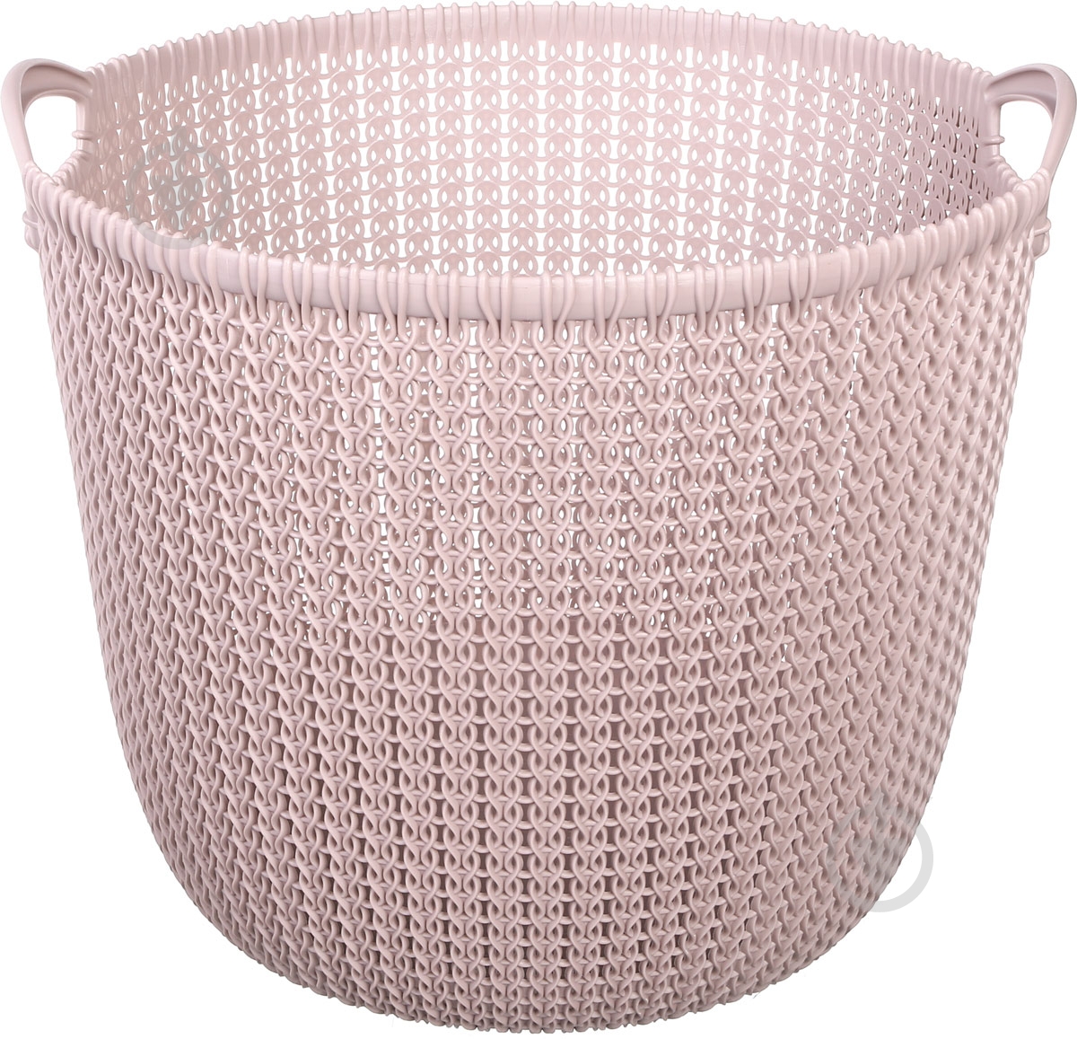 Контейнер для хранения для белья Curver 240376 KNIT пудровый 330x390x400 мм - фото 2