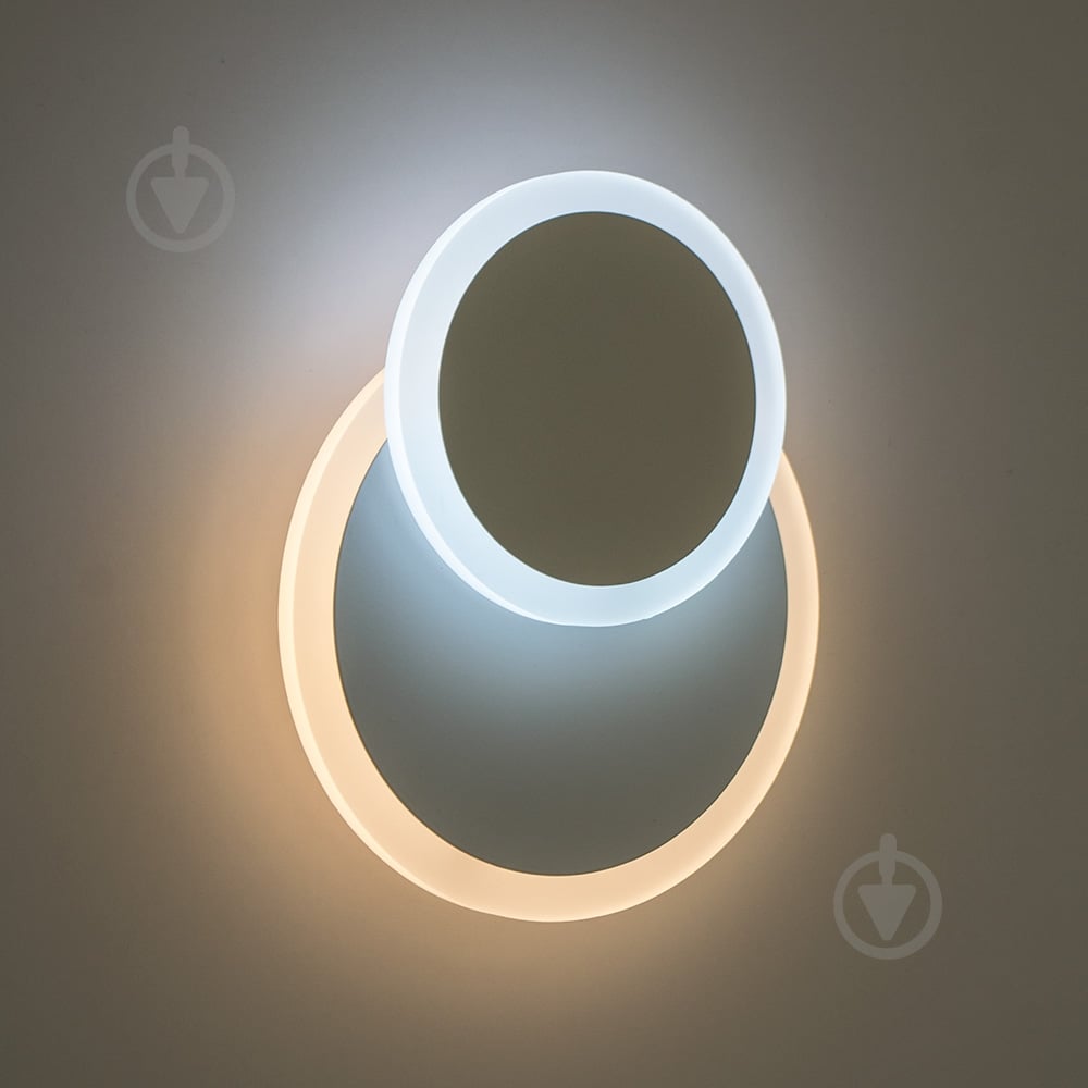 Світильник настінний Luminaria LED бра 12 Вт білий GEOMETRIA ROUND 12W - фото 3