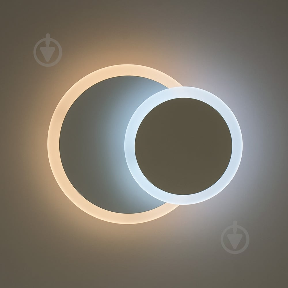 Світильник настінний Luminaria LED бра 12 Вт білий GEOMETRIA ROUND 12W - фото 6