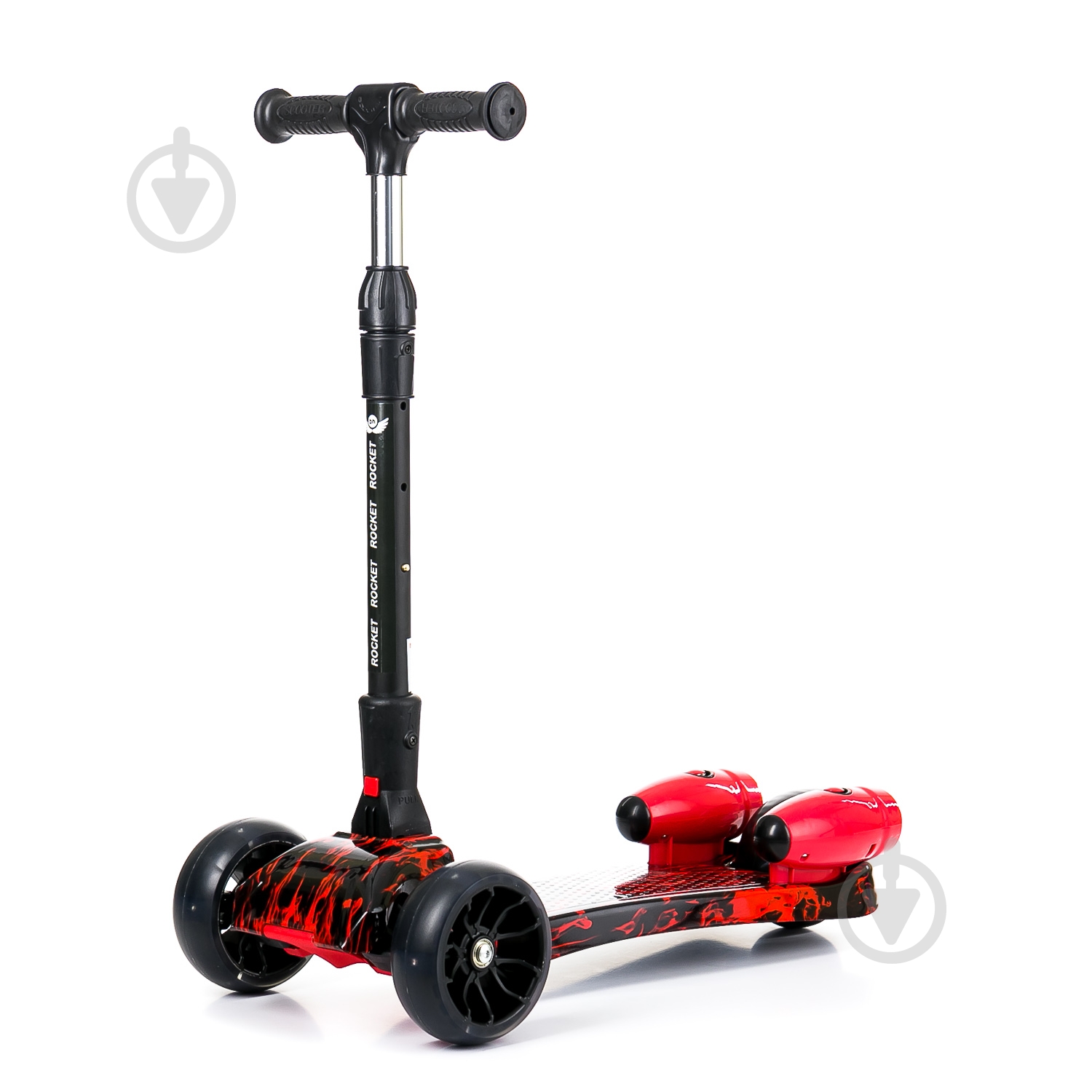 Самокат Babyhit детский Rocket - Red красно-черный 71648 - фото 1 Самокат Babyhit детский Rocket - Red красно-черный 71648 - фото 1