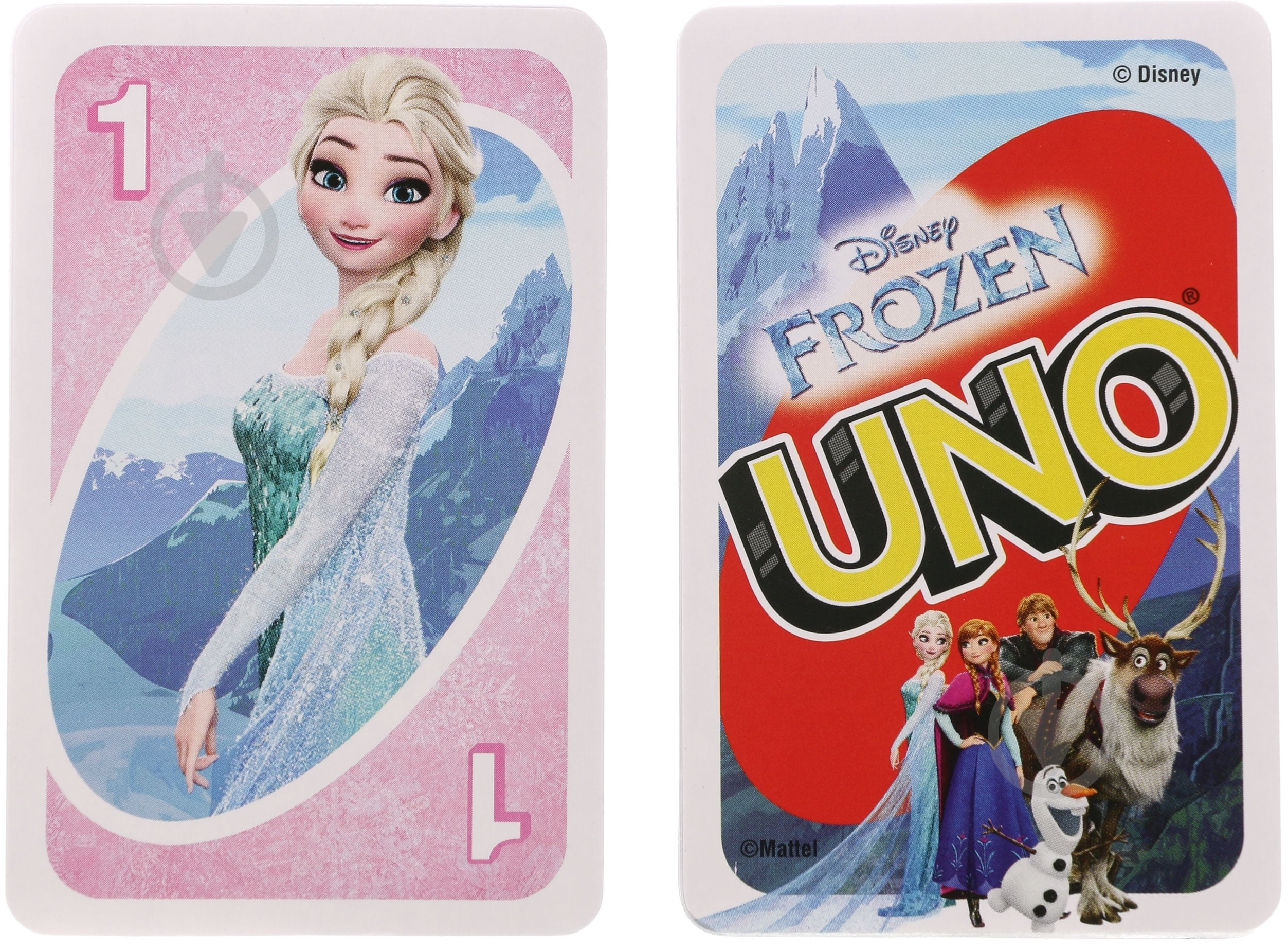 Игра Uno карточная Frozen CJM70 - фото 3 Игра Uno карточная Frozen CJM70 - фото 3