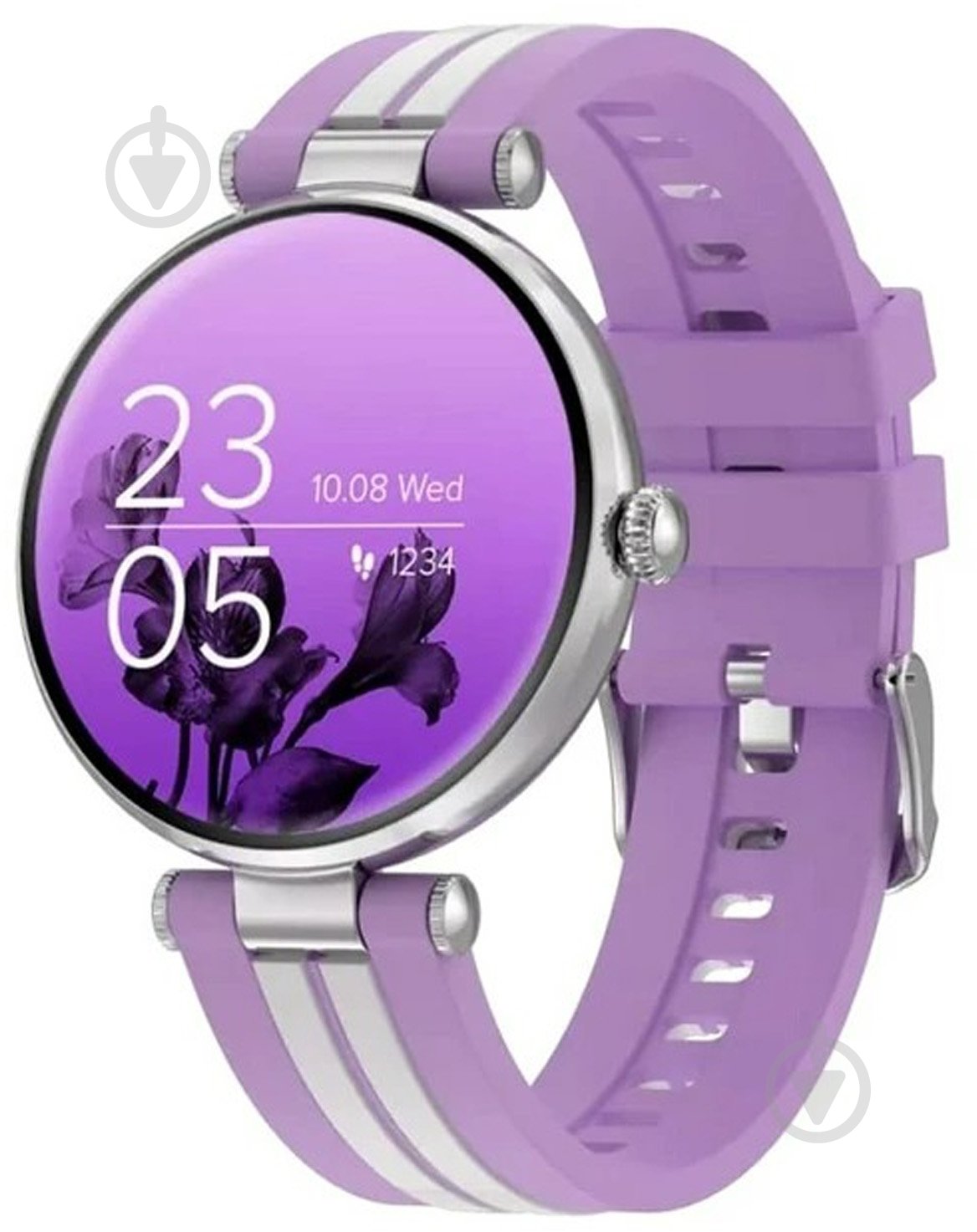 Смарт-годинник Canyon Semifreddo SW-61 silver/lavender (CNS-SW61PP) - фото 1 Смарт-годинник Canyon Semifreddo SW-61 silver/lavender (CNS-SW61PP) - фото 1