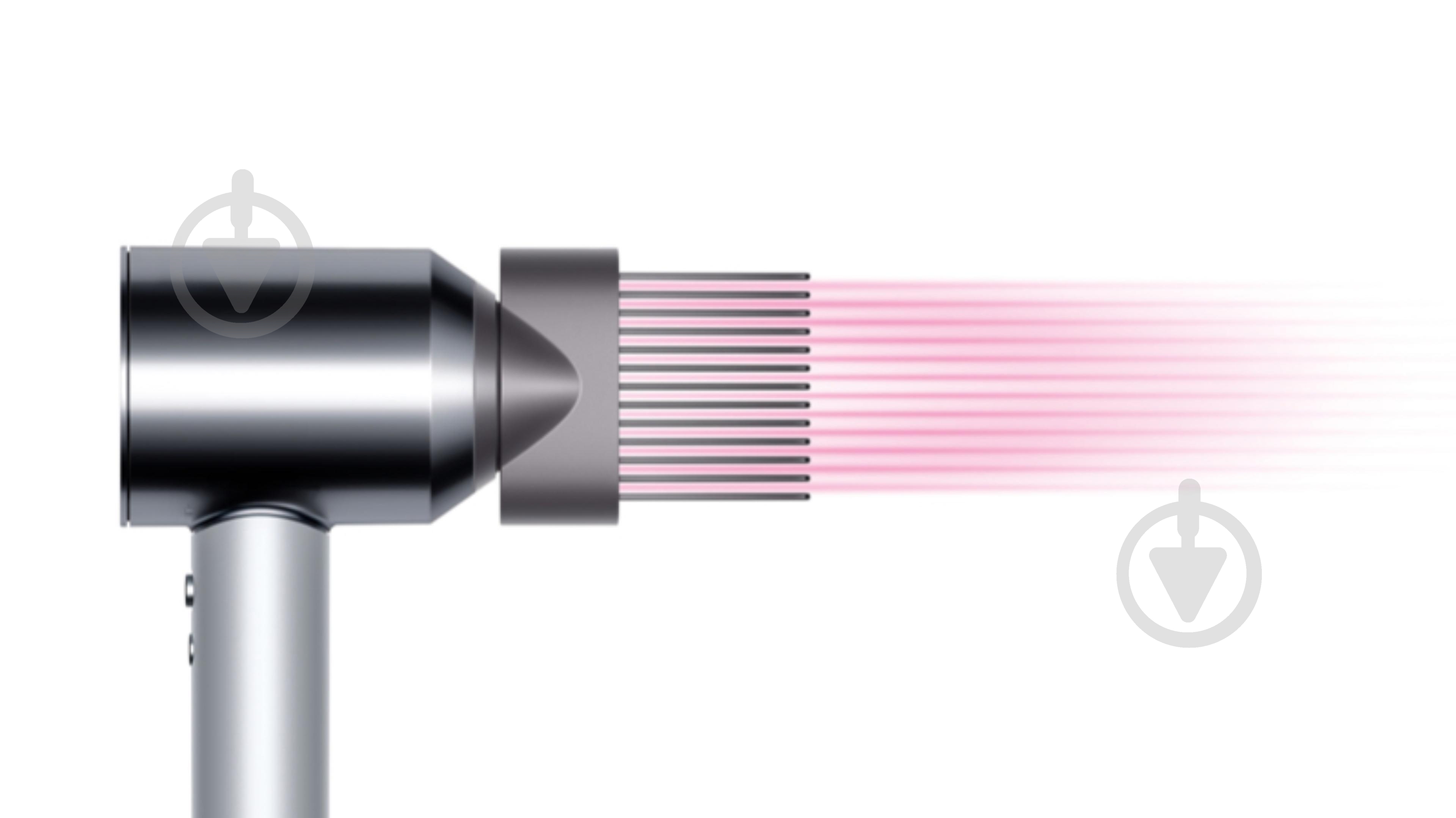 Фен Dyson Supersonic HD11 Pro Nickel/Nickel - фото 14 Фен Dyson Supersonic HD11 Pro Nickel/Nickel - фото 14